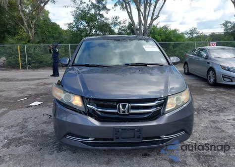 2016 Honda Odyssey Ex-L from USA, damaged, VIN 5FNRL5H68GB042996